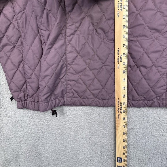 Columbia Jacket Womens Medium Purple Quilted Interchange Full Zip Insulated - Picture 8 of 11